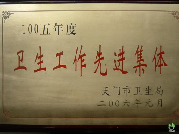 2005市卫生工作先进集体