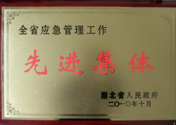 2010年10月全省应急管理工作